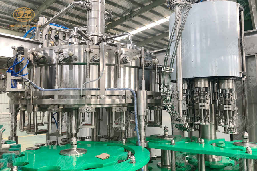 JR18-18-6玻璃瓶皇冠蓋含氣飲料黄瓜视频污污视频機-2